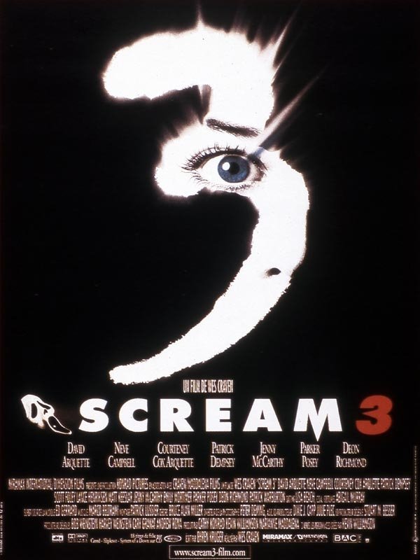Affiche du film Scream 3 en DVD et Blu-Ray